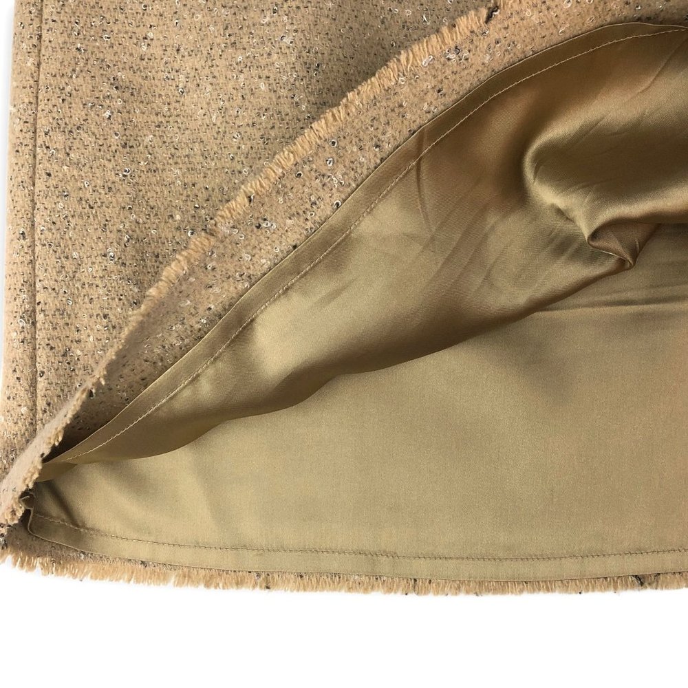 Philosophy Di Alberta Ferretti Camel Wool Skirt - Picture 6 of 9